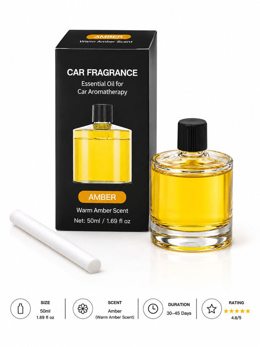 Luxury car fragrance oil 50ml Amber