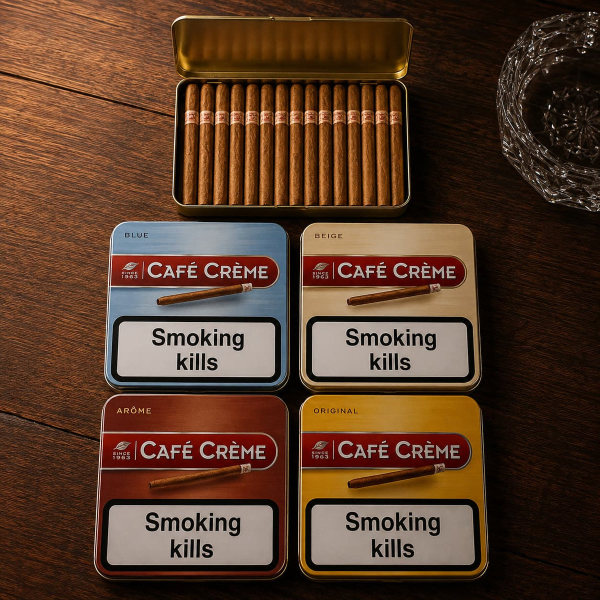 Café Crème Four-Flavour Box