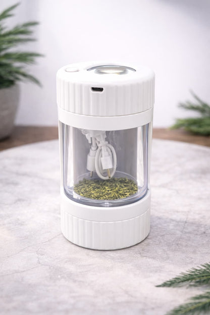 LED Light-Up Acrylic Herb Grinder