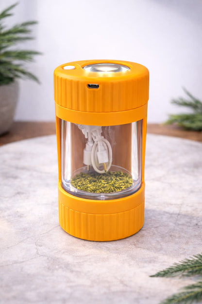 LED Light-Up Acrylic Herb Grinder