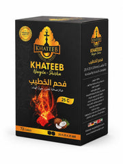 Khateeb Coconut Charcoal 1kg (72 Cubes)