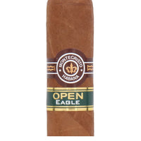 Cigar with Montecristo Habana branding on a white background . Vape Dokha UAE