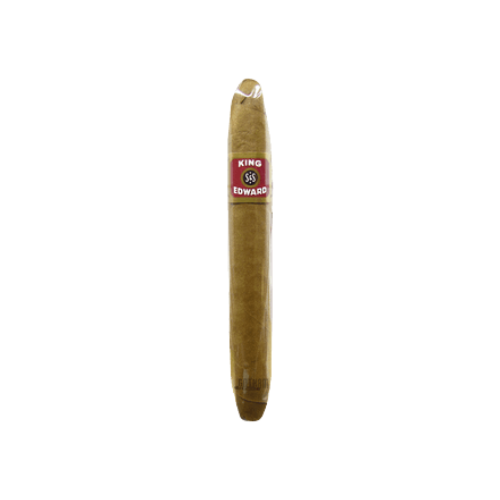 Cigar with a red label on a white background . vape dokha