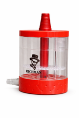 Compact Acrylic Hookah Set (Red)