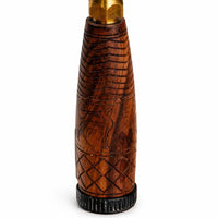 Wooden dokha storage bottle