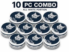 White Fox nicotine pouches 10-can combo pack made in Sweden