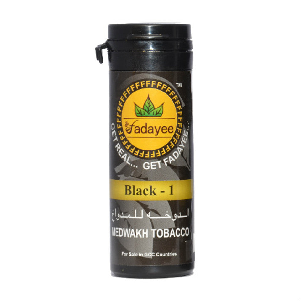 Fadayee Black 1 Dokha – Authentic in UAE | VAPE DOKHA UAE