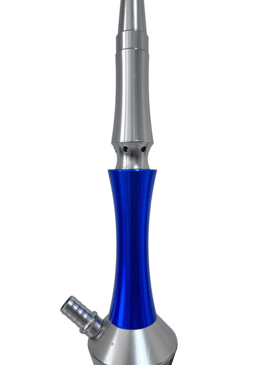 Aluminum Hookah With Glass Base Hose for Water Pipe Arabic Smoke