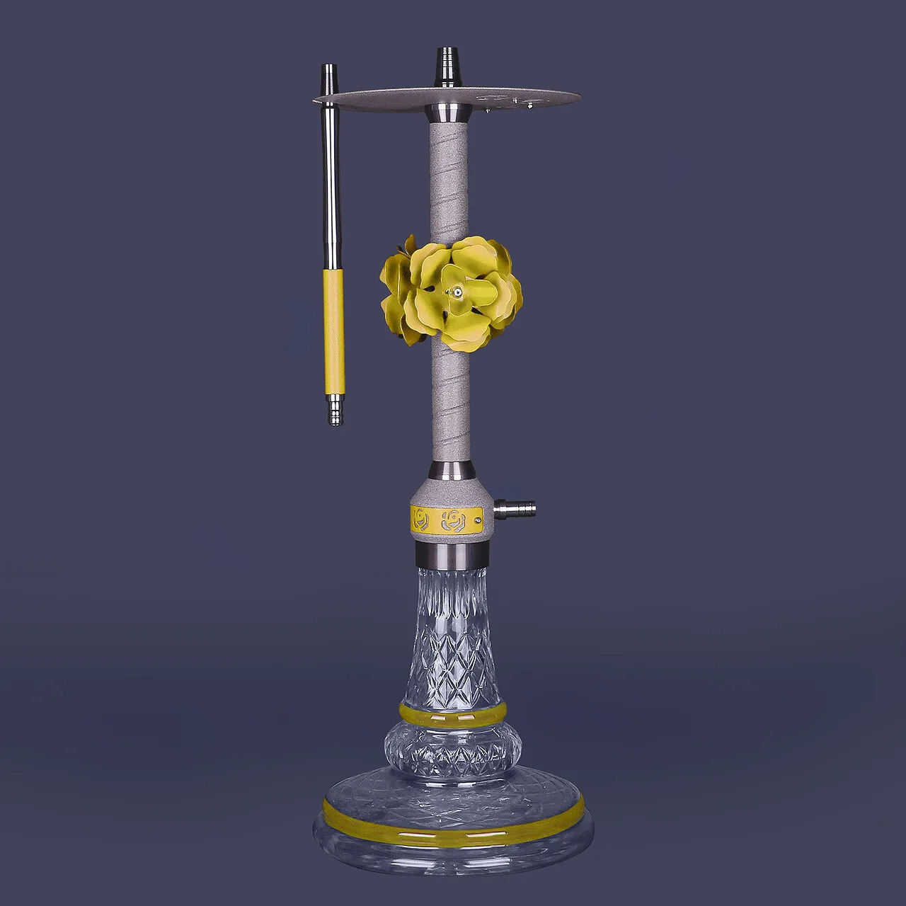 Flower Hookah Lacquer Stainless Steel Shisha Smoke Kit