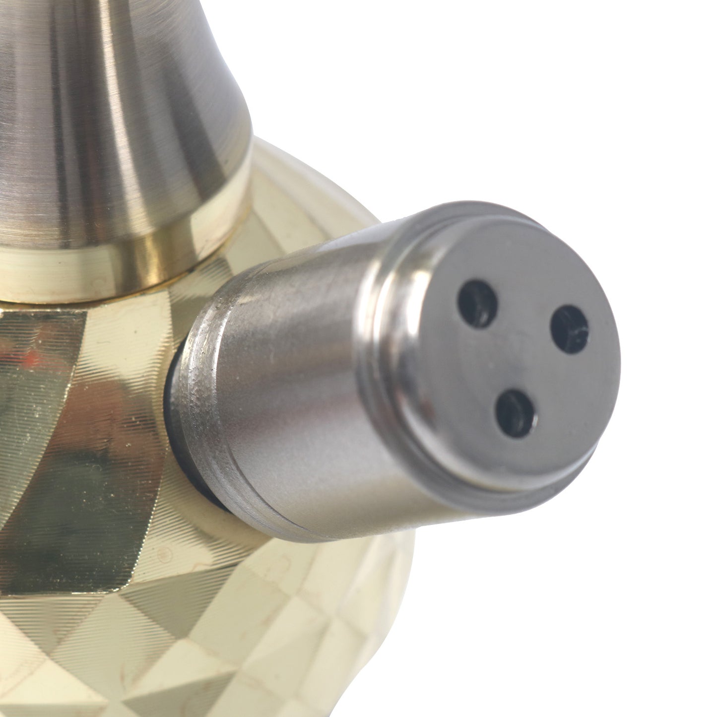 Alloy Hookah Complet Sheesha with clear glass base