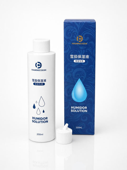 Hannicook cigar humidor solution 200ml bottle