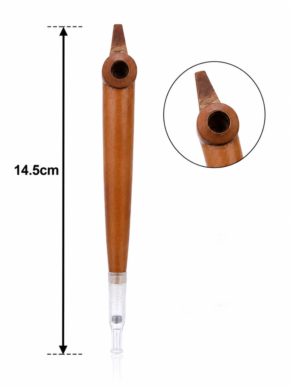 Handmade light wood medwakh pipe 14.5cm