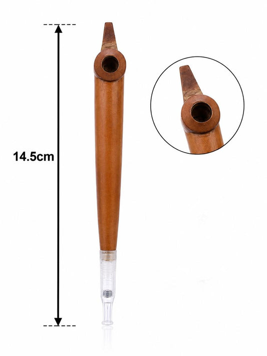 Handmade light wood medwakh pipe 14.5cm