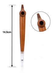 Handmade light wood medwakh pipe 14.5cm