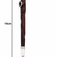 Spiral-carved dokha pipe