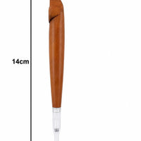 Light wood dokha pipe removable filter