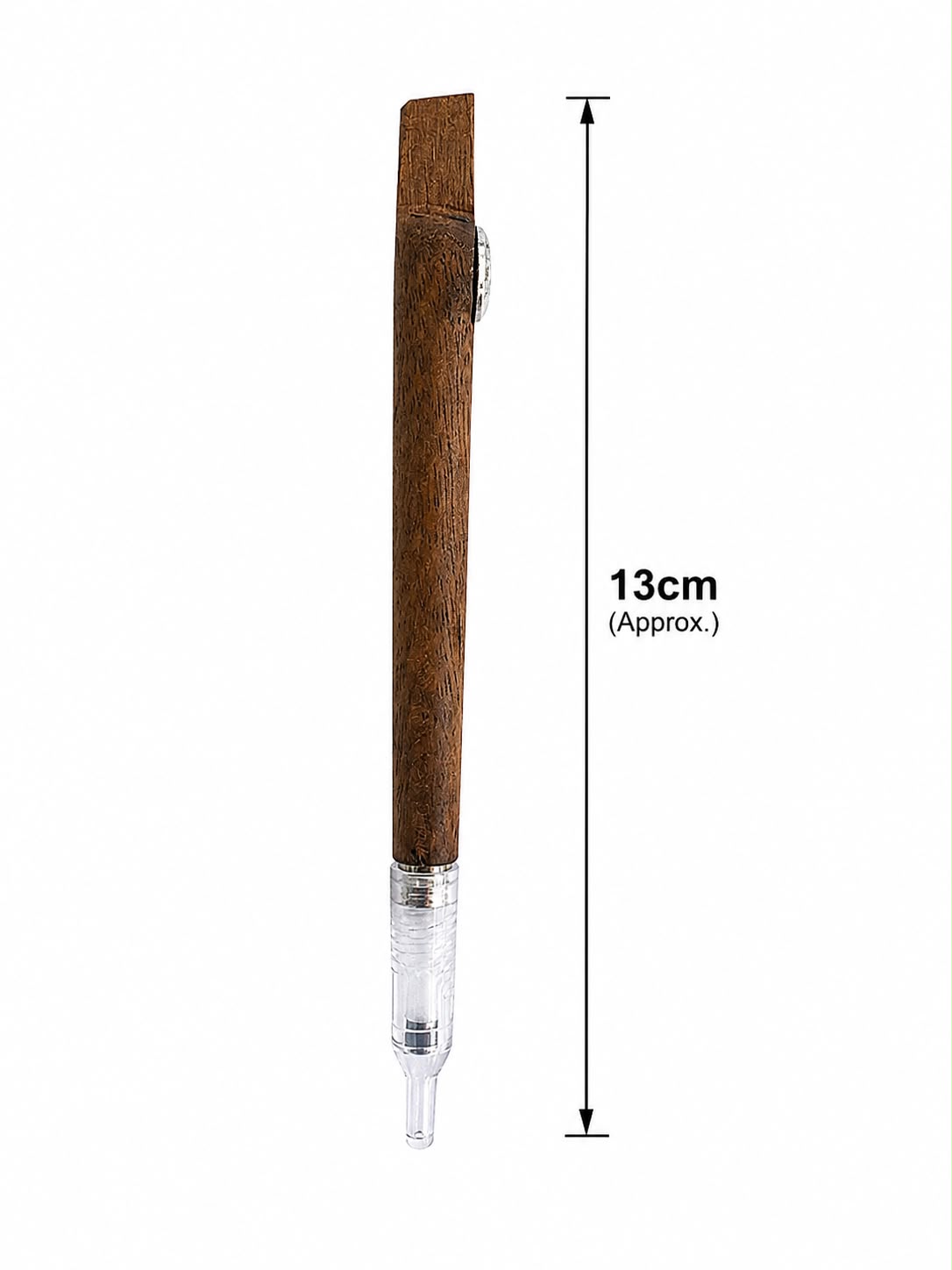 Wooden dokha pipe with detachable filter