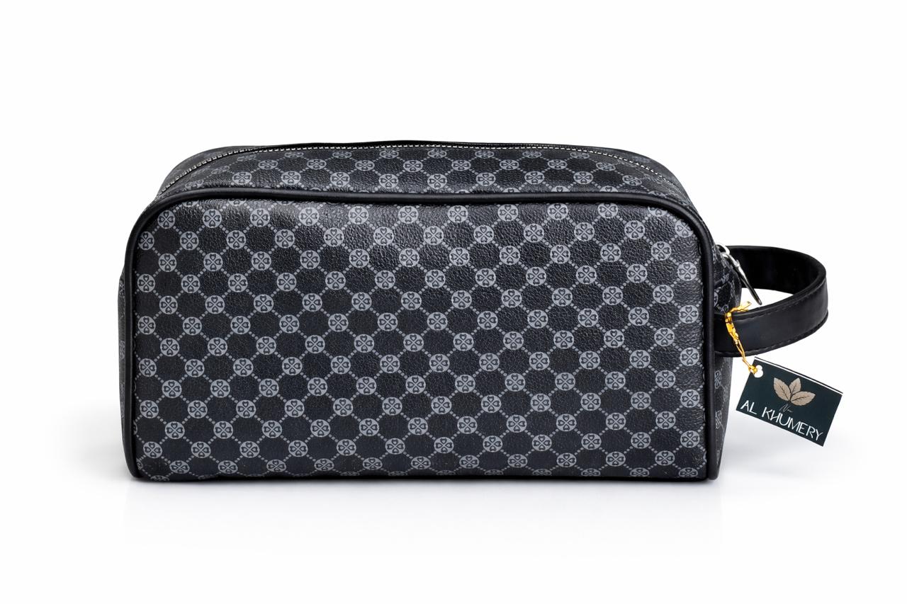 Leather medwakh travel pouch slots