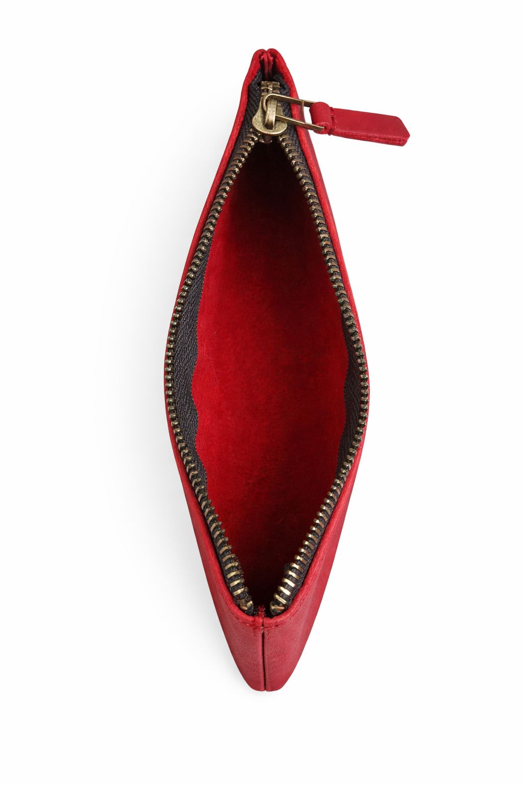 Long slim leather medwakh pouch