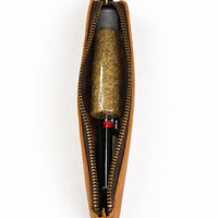 Slim leather medwakh pouch