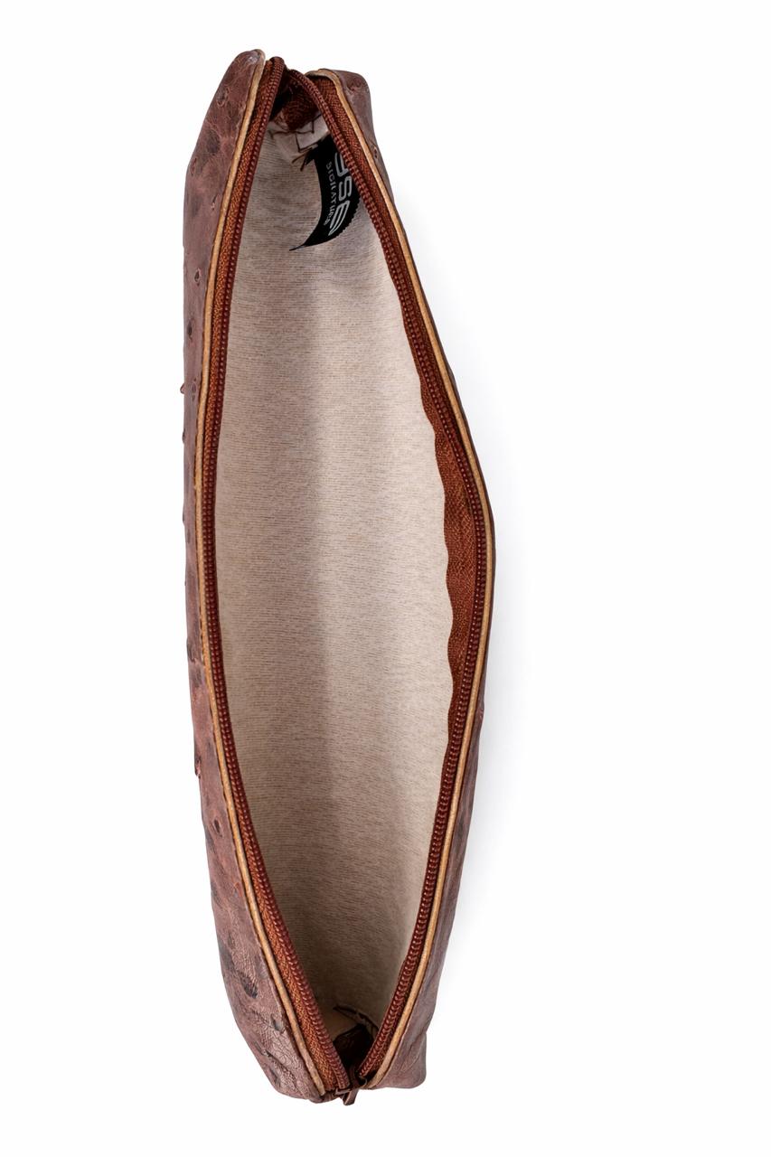Ostrich texture medwakh pouch