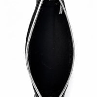 Leather-finish medwakh pouch zip