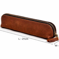 Genuine Leather Medwakh Pouch Brown | Vape Dokha UAE