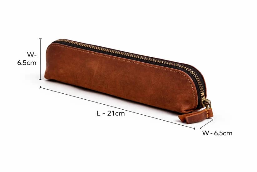 Genuine Leather Medwakh Pouch Brown | Vape Dokha UAE