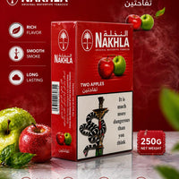 Nakhla Two Apples shisha molasses 250g