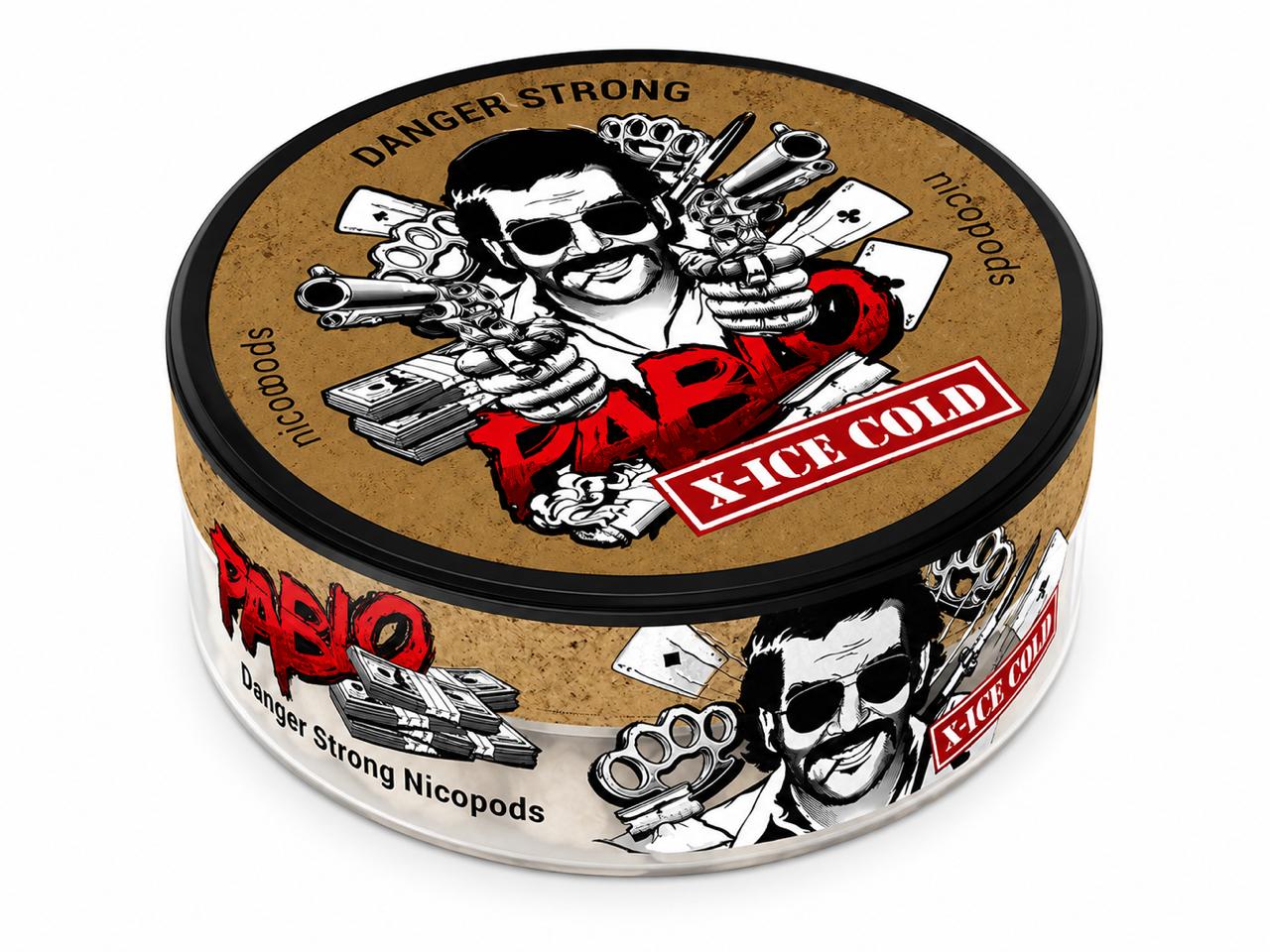 Pablo X-Ice Cold ultra-strong nicotine pouches