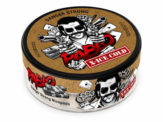 Pablo X-Ice Cold ultra-strong nicotine pouches