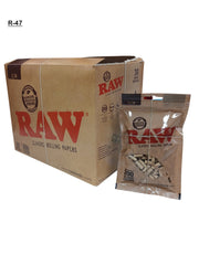 RAW_Natural_Unrefined_Rolling_Papers_and _slim_Cellulose_Filters_ 200_Count_Box_vape_dokha