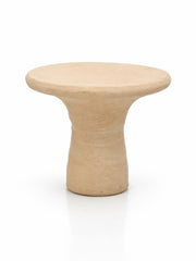 Clay terracotta flat-top Egyptian hookah bowl