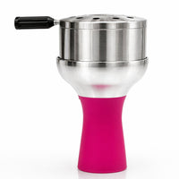 Aluminium hookah bowl rotating lid