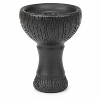 Greek-key hookah bowl matte black