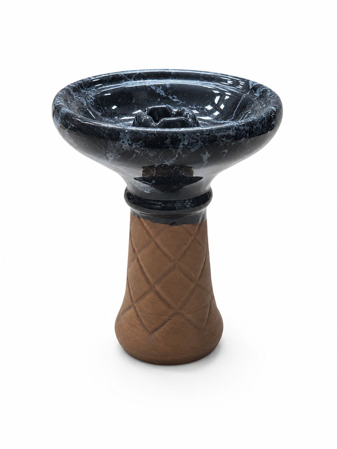 Royal Glaze ceramic hookah bowl Midnight Galaxy