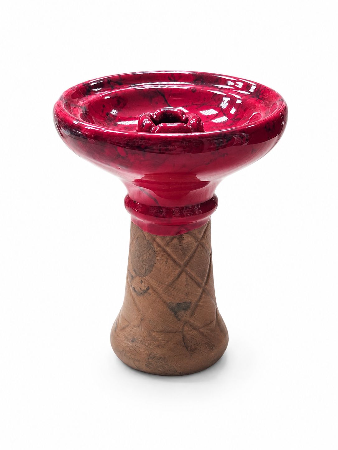 Royal Glaze ceramic hookah bowl Crimson Fire