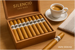 Silencio Los Ríos  Premium Connecticut Shade Dominican Cigar (20-Count Box or Single Cigar)