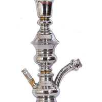 Silver hookah on a white background. Vape Dokah UAE
