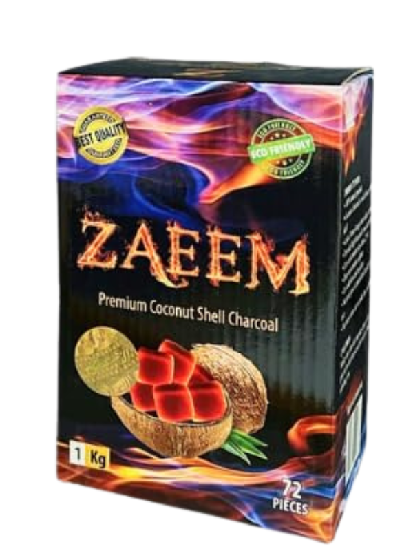 ZAEEM 72 COCONUT SHELL CHARCOAL