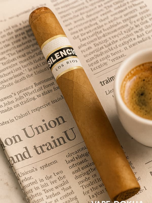 Silencio Los Ríos  Premium Connecticut Shade Dominican Cigar (20-Count Box or Single Cigar)