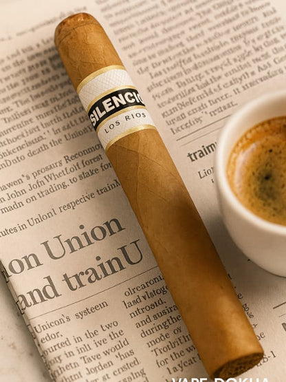 Silencio Los Ríos  Premium Connecticut Shade Dominican Cigar (20-Count Box or Single Cigar)