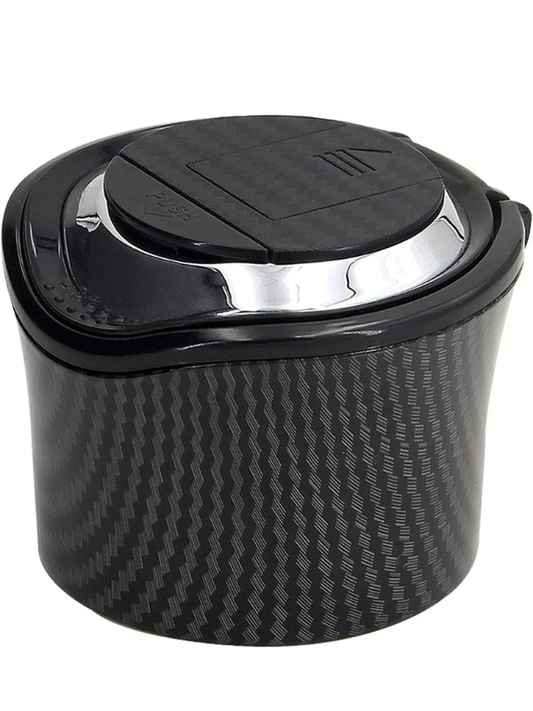 Car ashtray with light