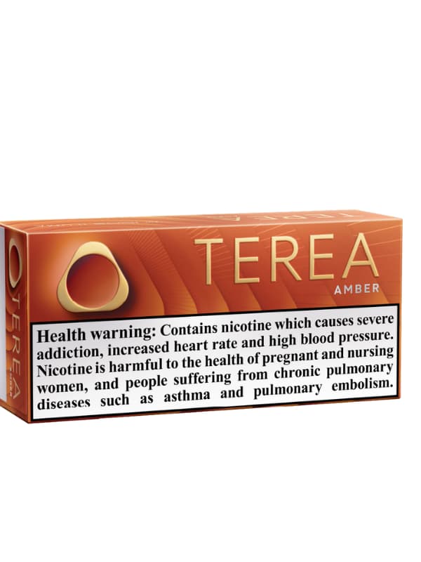 TEREA Amber Tobacco Sticks for IQOS ILUMA | Rich Toasted Tobacco | UAE