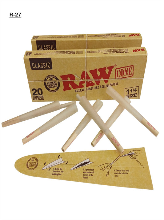 Classic raw cones 1 1/4