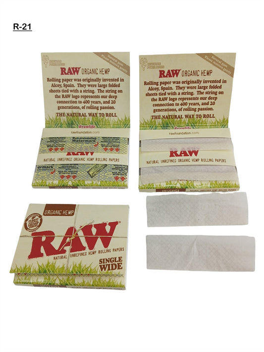 Raw single wide rolling appaer