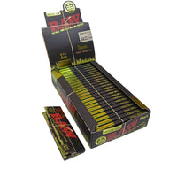 Raw Natural black rolling paper 1 1/4