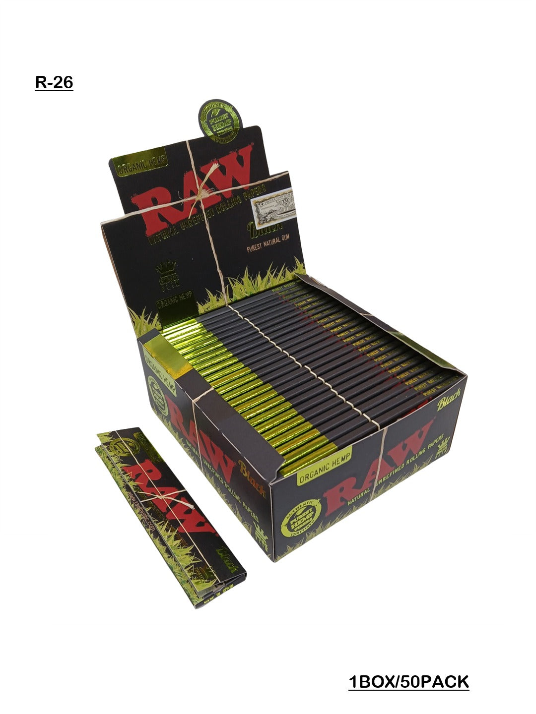 Raw rolling paper king size slim