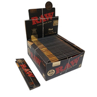Raw black king size slim rolling paper