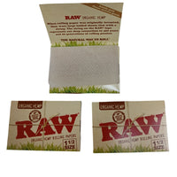 Raw organic rolling paper 1 1/2